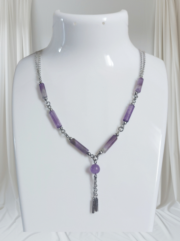 Collier AMETHYSEA - Améthyste – Image 3