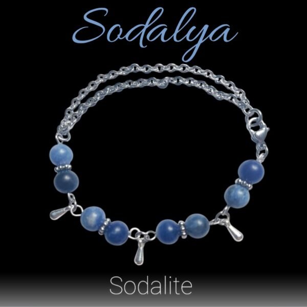 Bracelet SODALYA - Sodalite – Image 2