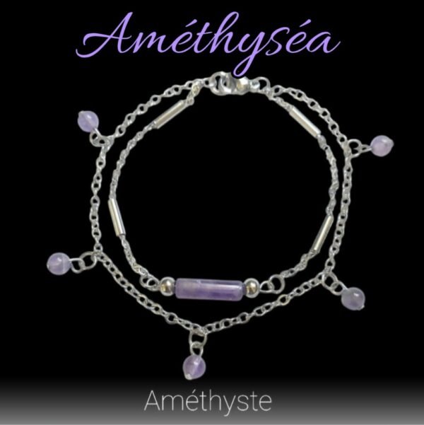 Bracelet AMETHYSEA - Améthyste – Image 2