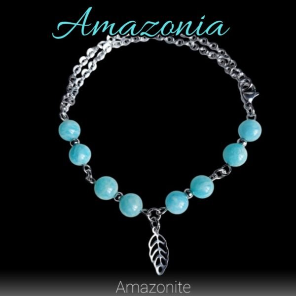 Bracelet AMAZONIA - Amazonite – Image 2