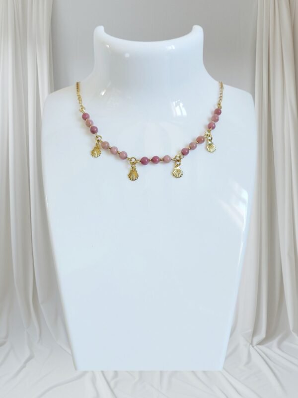 Collier RHODONYA - Rhodonite – Image 3