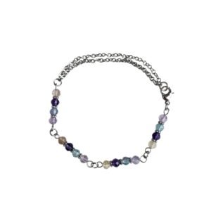 Bracelet FLORYS - Fluorite multicolor