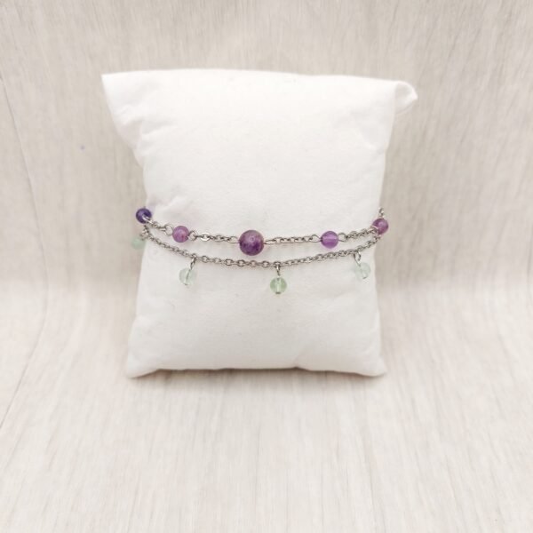 Bracelet FLORYDA - Fluorite – Image 2