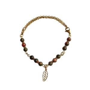 Bracelet DUNAKYA - Unakite