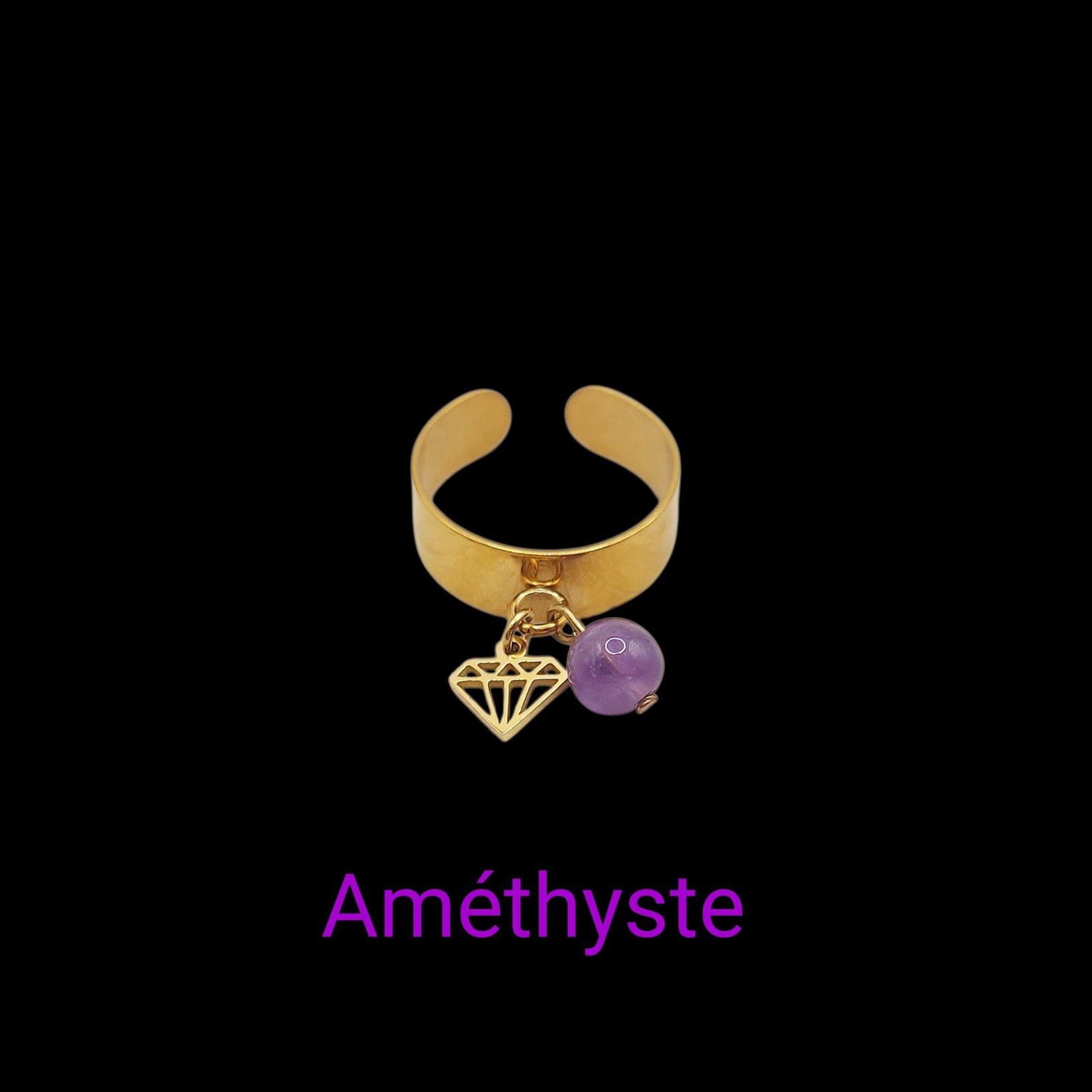 Bague AMETHEA - Améthyste – Image 3