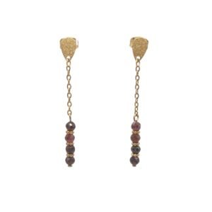 Boucles d'oreilles GRENATHELYA - Grenat