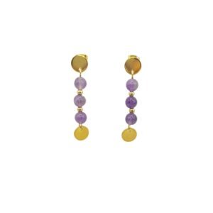 Boucles d'oreilles AMETHYSUN - Améthyste