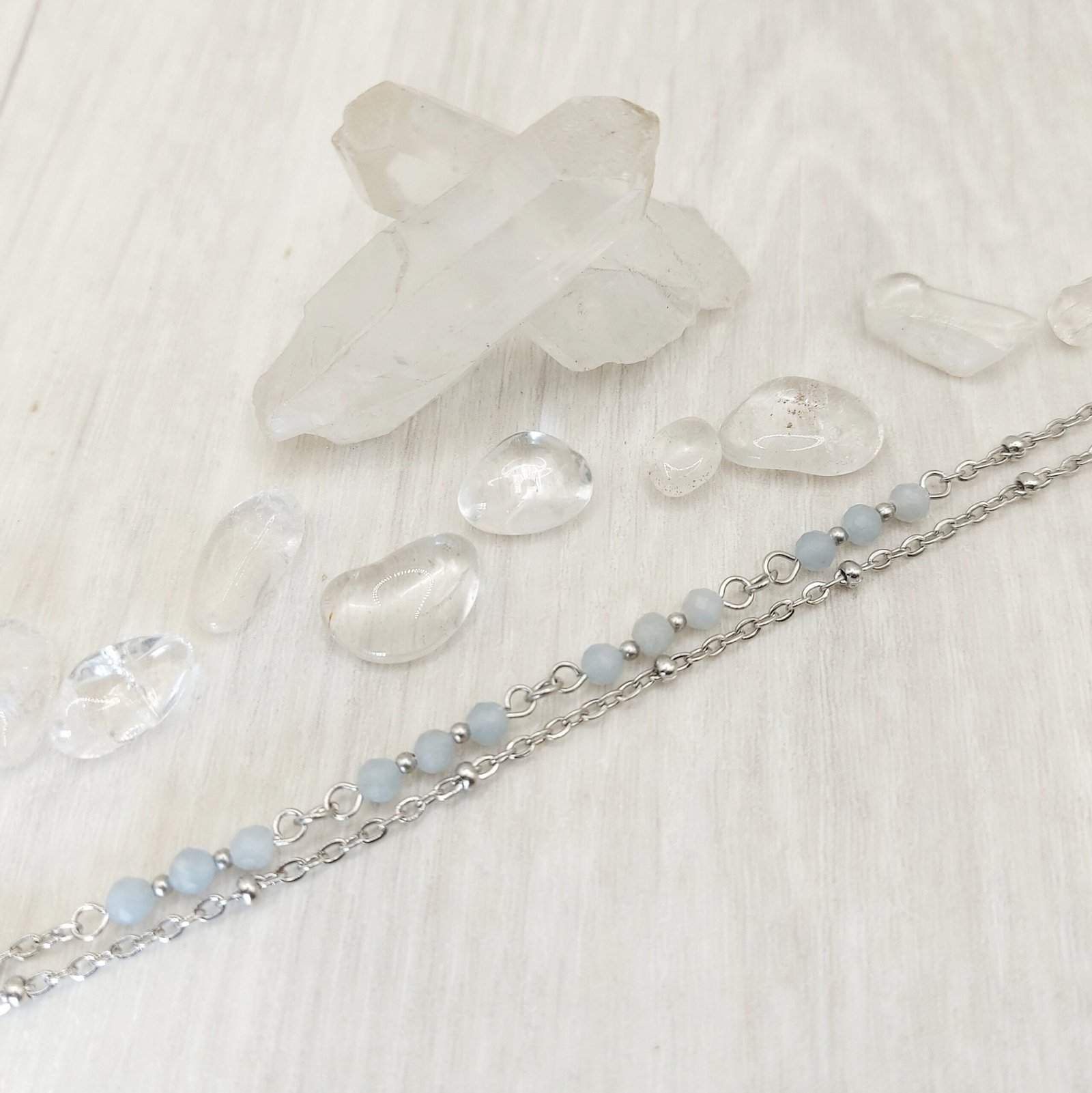 Bracelet ANGELYTA - Angélite – Image 2