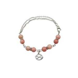 Bracelet des Cancers - Rhodonite