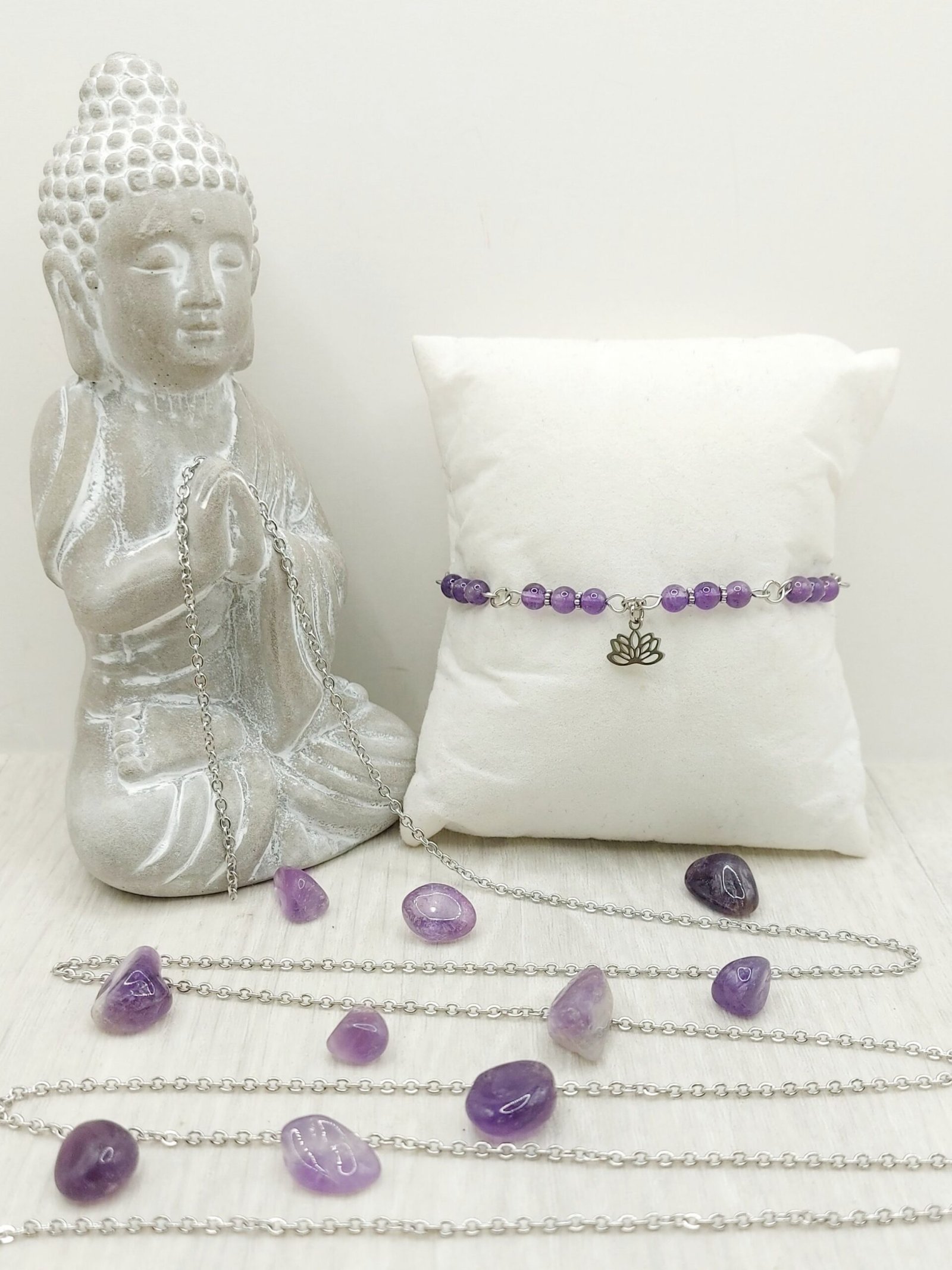 Bracelet AMETHELIA - Améthyste – Image 2